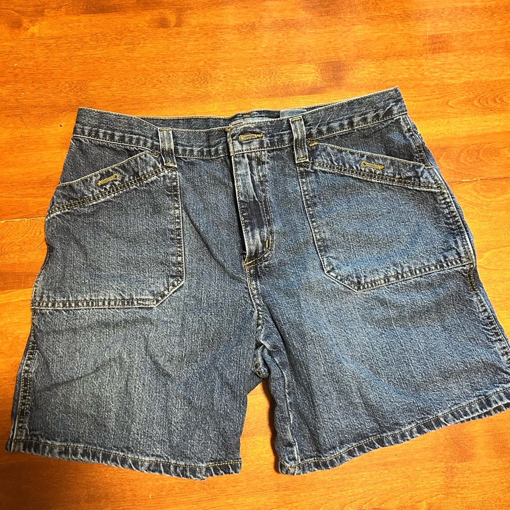 Vintage Faded Glory Blue Jean Shorts Relaxed fit